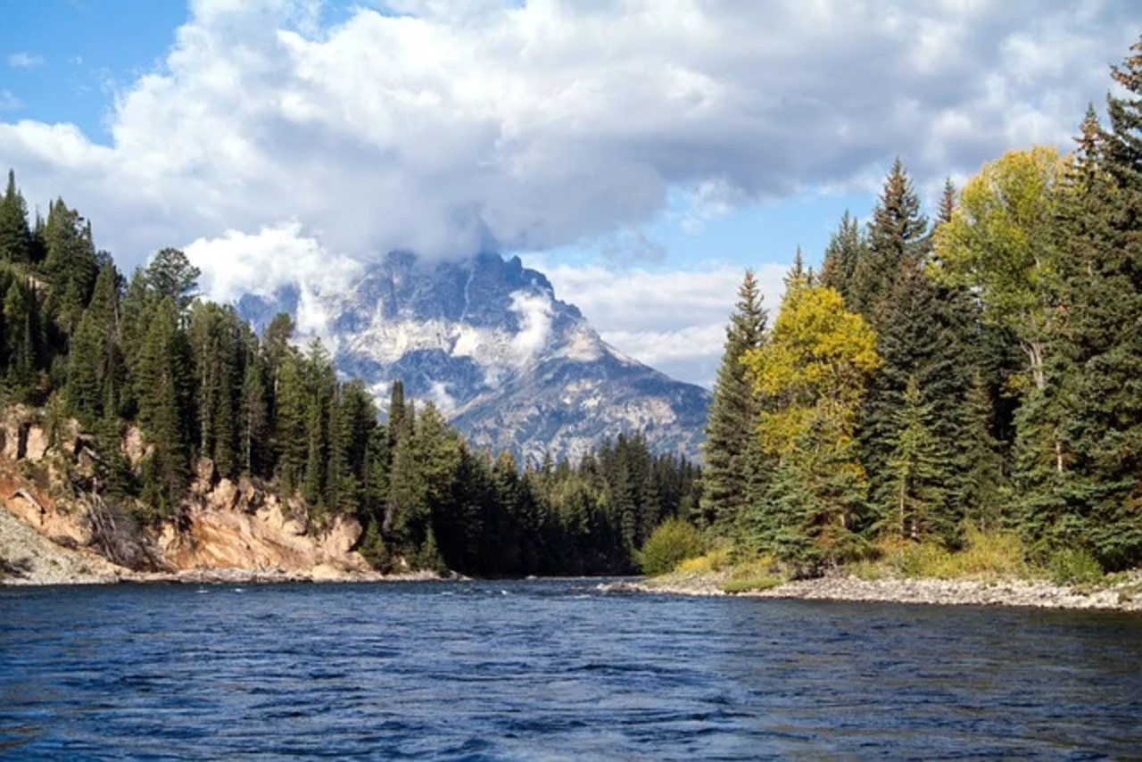 Beautiful scenery in Grand Teton National Park