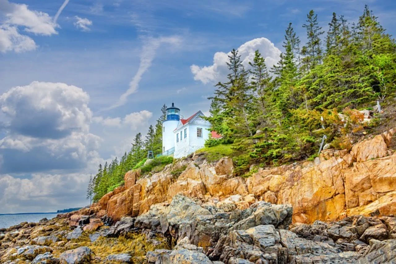 Lighthouse in Bar Harbour