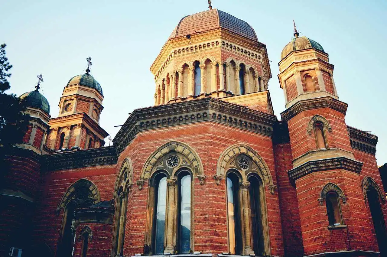 A cathedral in Craiova