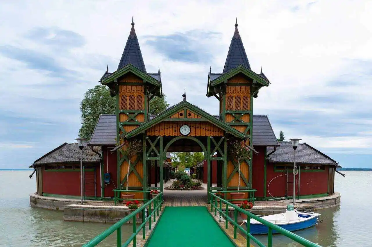 A pier in Keszthely