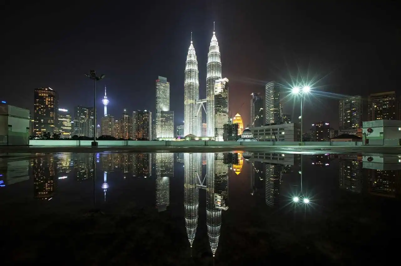 Twin tower in Kuala Lumpur