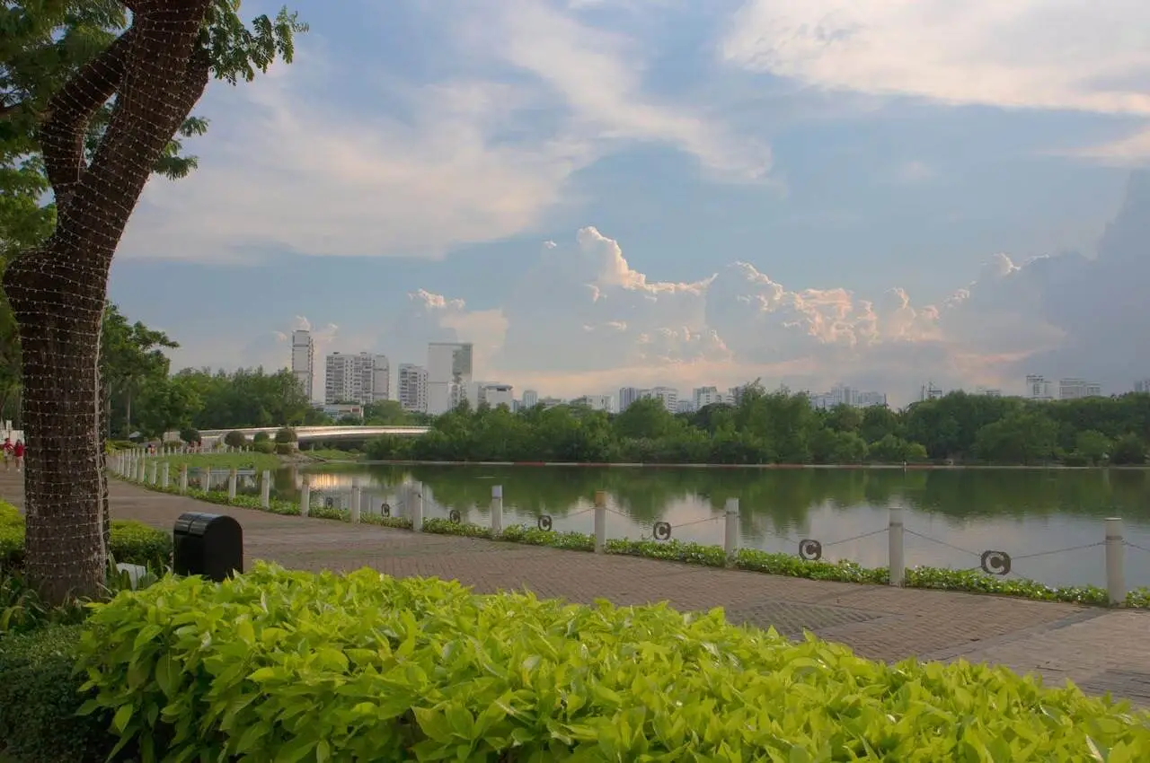 Greenery with river views