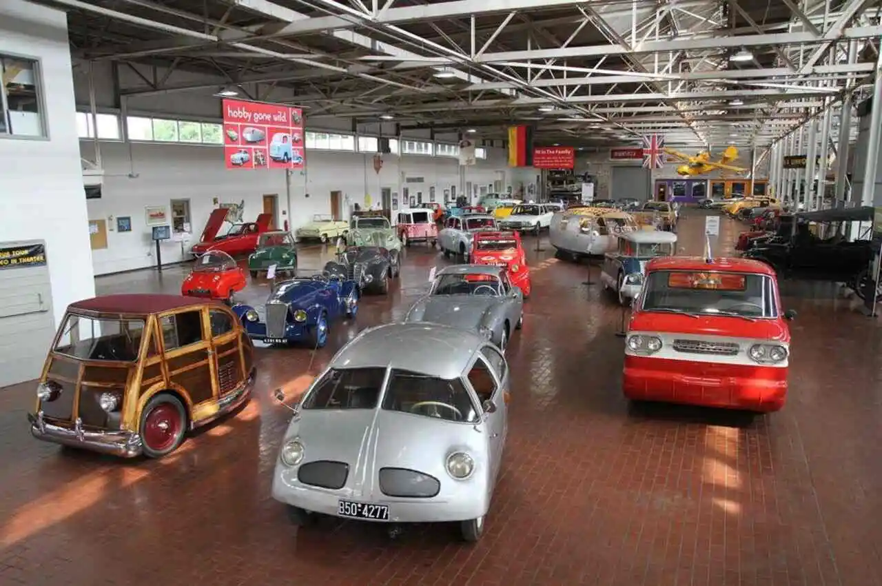 Classic cars in Lene Motor Museum