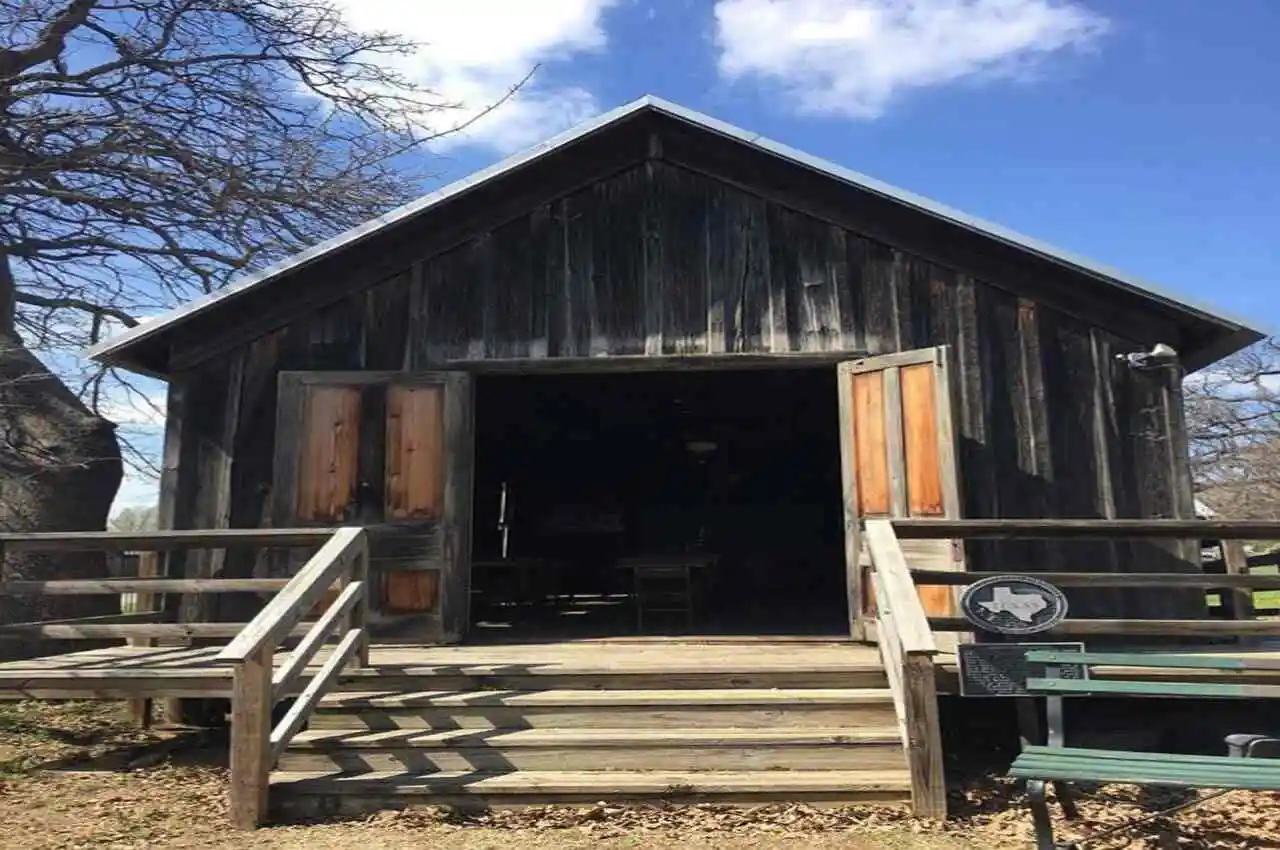 Old restaurant in Knapp Heritage Park
