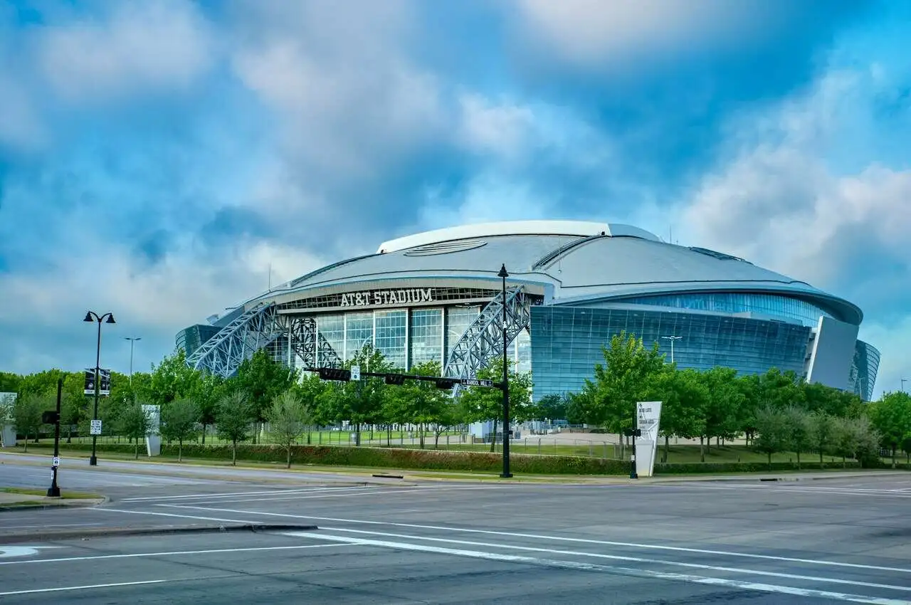 Outside AT&T Stadium