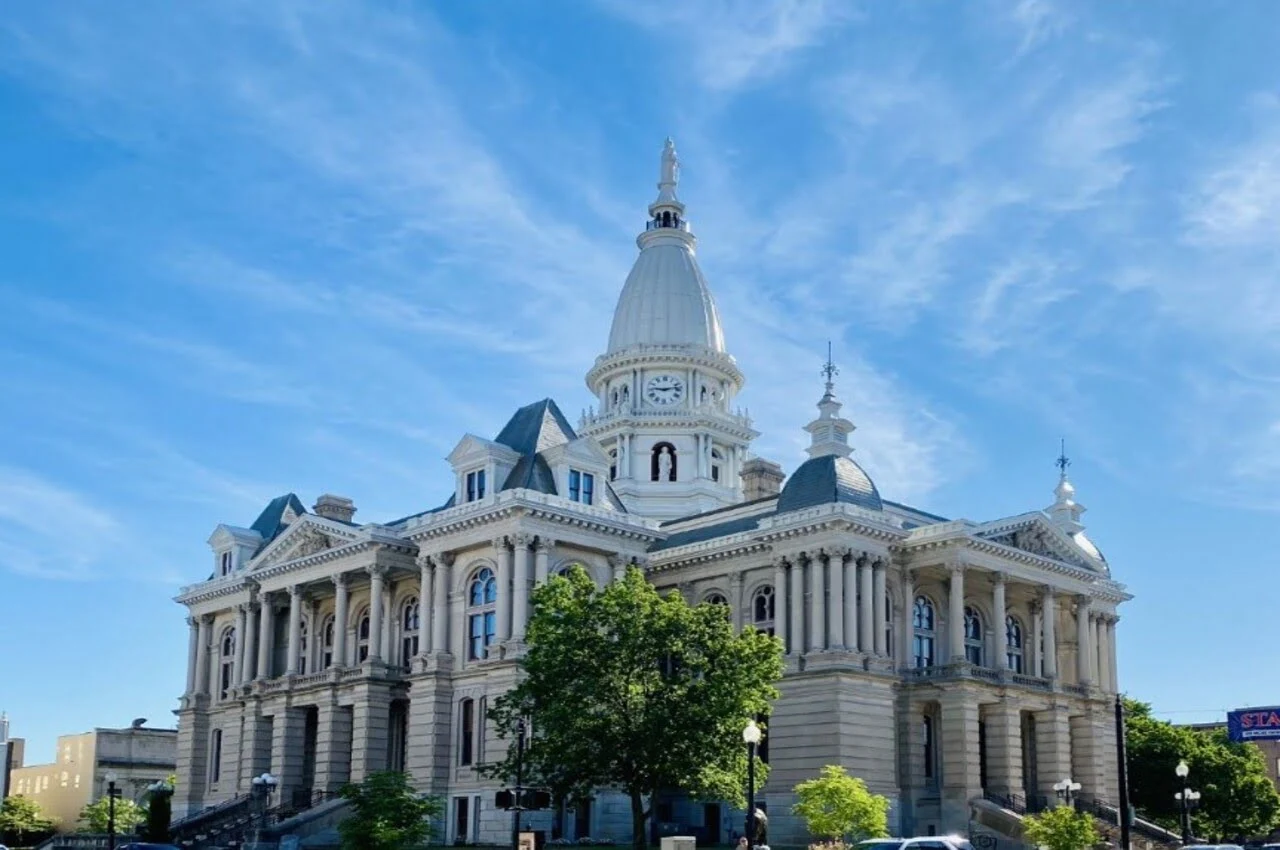 Building of the Tippecanoe County Courthouse - among hidden gems in Lafayette, Indiana
