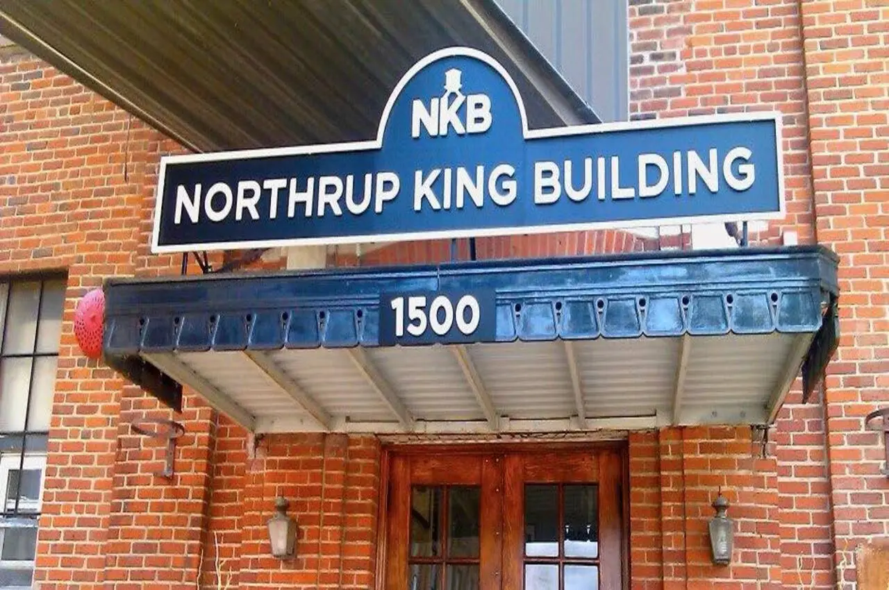 Entrance of Northup king building.
