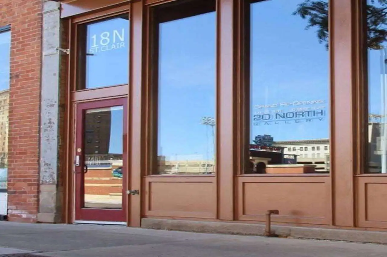 Entrance of a building.